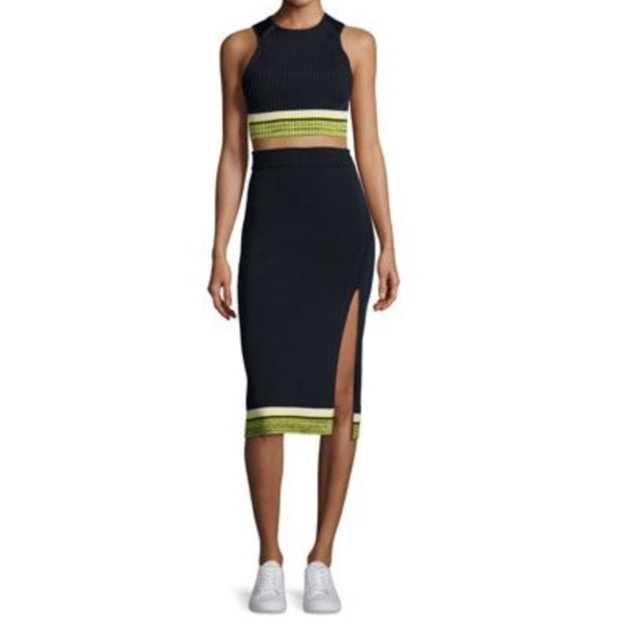 rag & bone Dresses & Skirts - Rag & bone top and skirt ribbed set